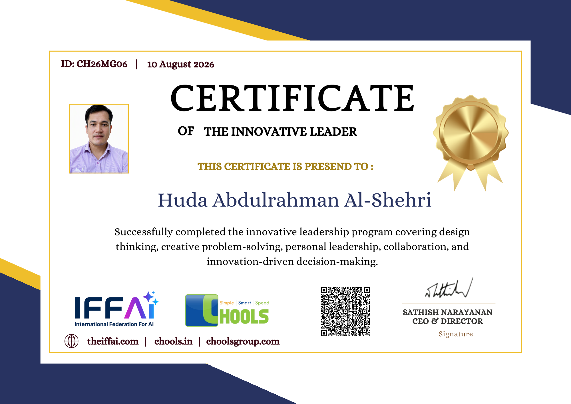 Management Programs Certificate